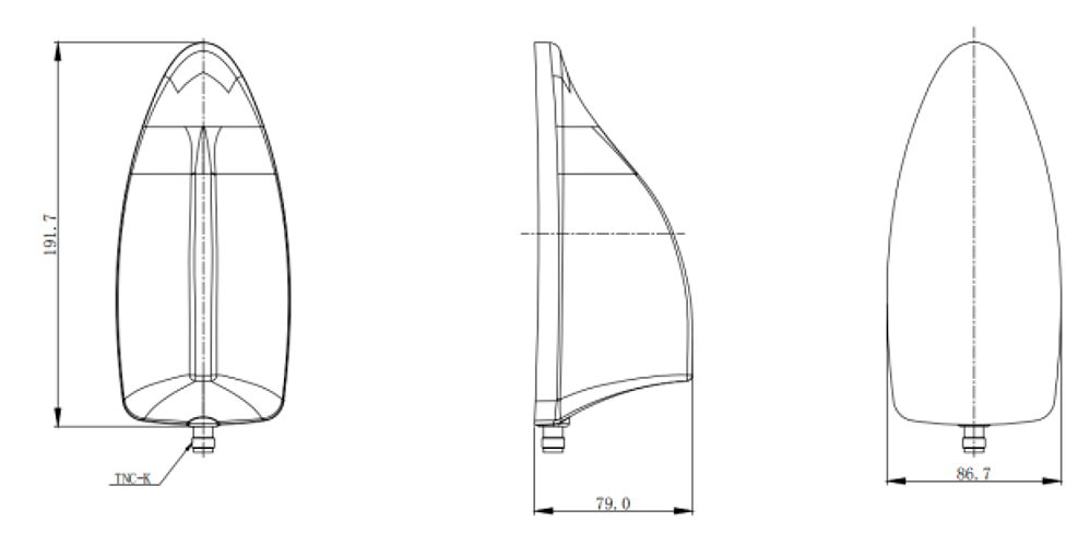 RTK GNSS Antenna MT-410