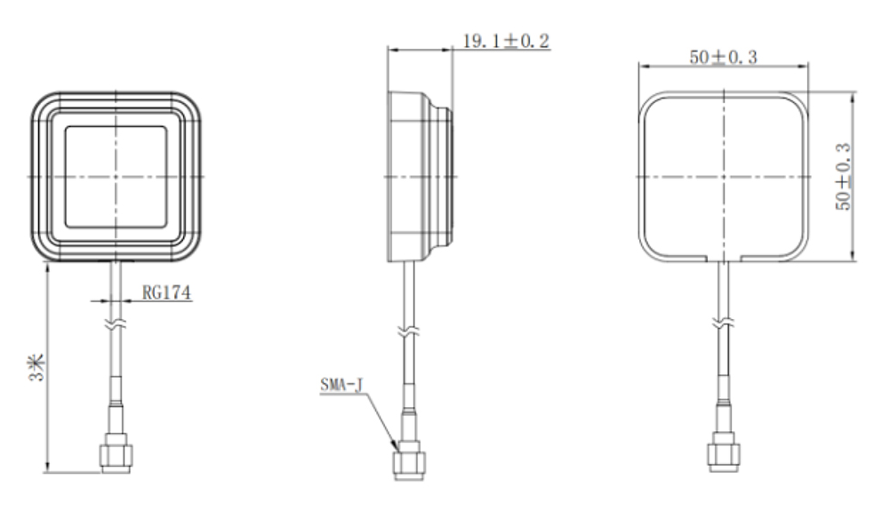 RTK GNSS Antenna MT-T150