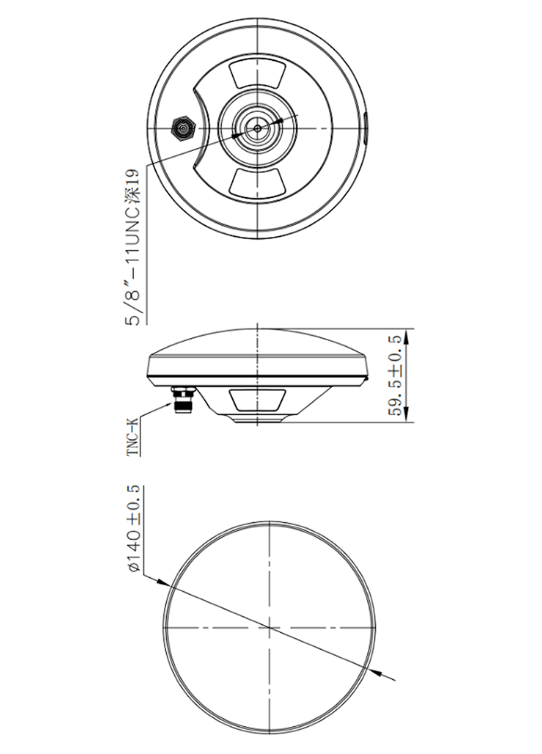 RTK GNSS Antenna MT-140