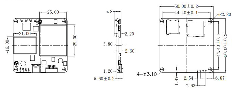 RTK GNSS Board MG-540M