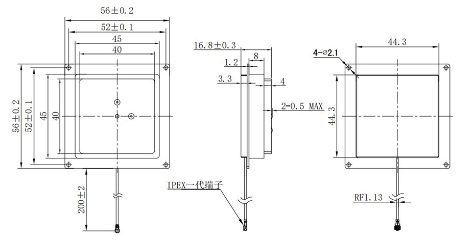 RTK GNSS Antenna MT-5620L2