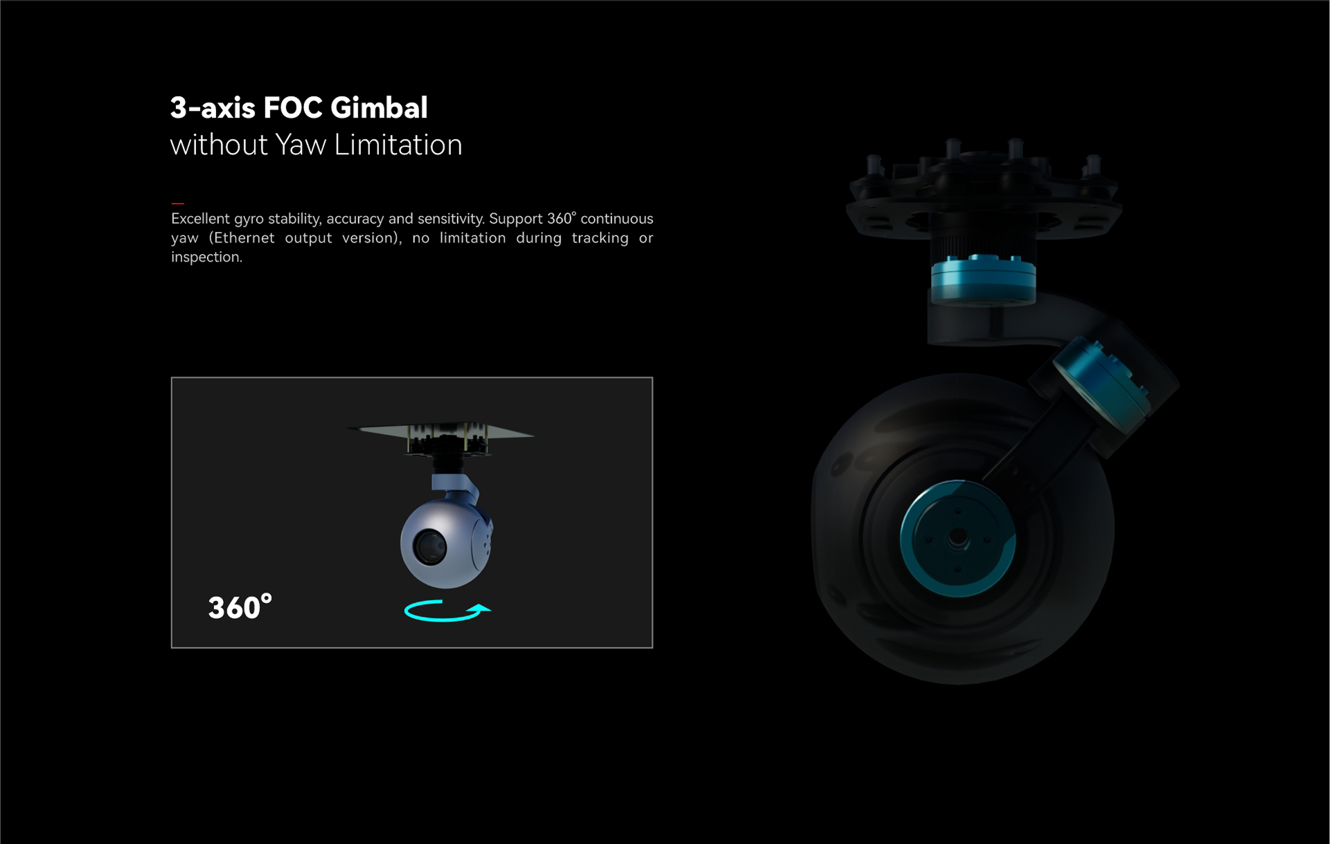 China Moneypro M40 Pro 40x Optical Zoom AI Tracking 3axis Gimbal Camera