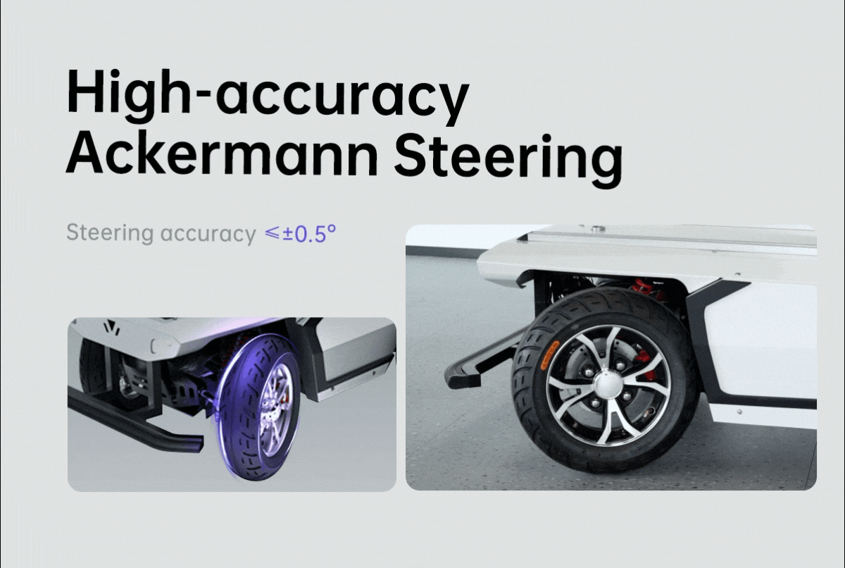 China Moneypro Ackermann MM850 UGV Craftd For Industrial Applications