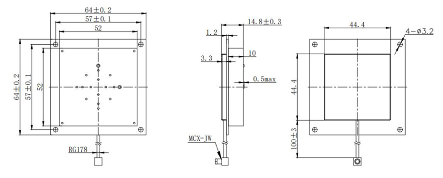 RTK GNSS Antenna MT-T423
