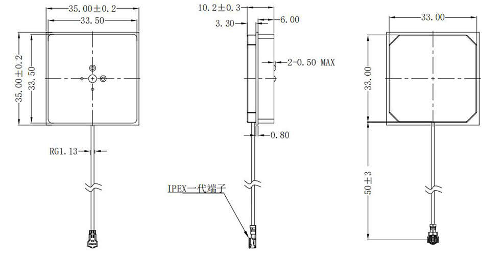 RTK GNSS Antenna MT-3220
