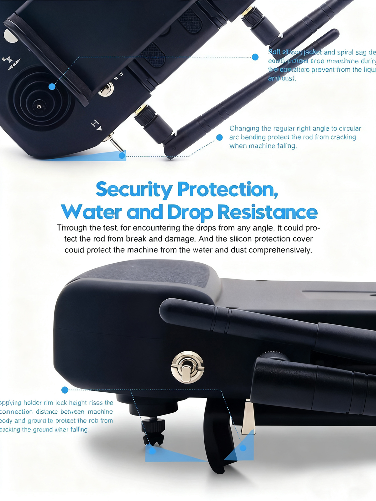 China Moneypro M12 RC Data Link Video Link Three in One Ground Station SYS