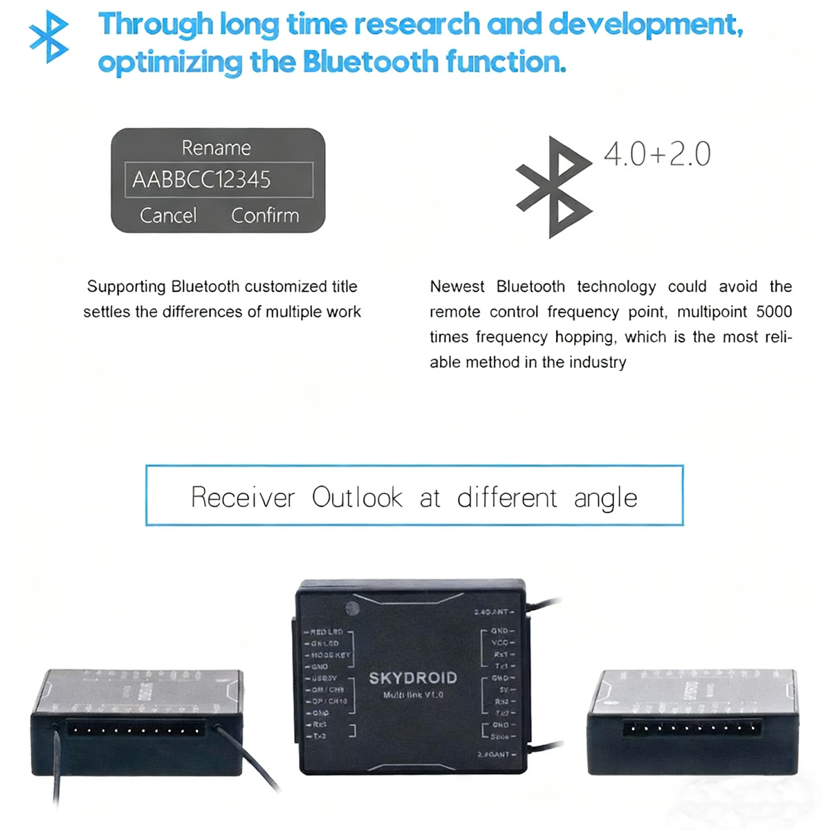 China Moneypro M12 RC Data Link Video Link Three in One Ground Station SYS
