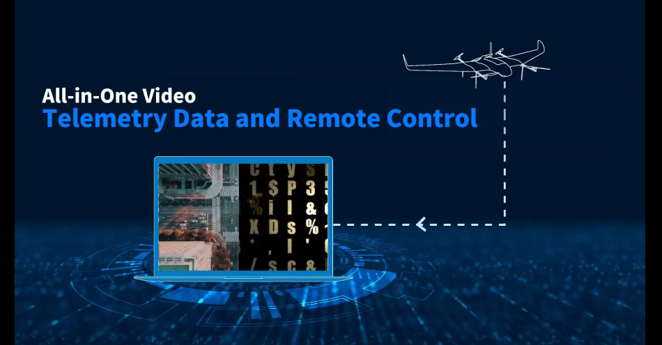 15-20km Drone Video Transmission Radio Tcpip/UDP 24Mbps Transmitter IP Mesh Link