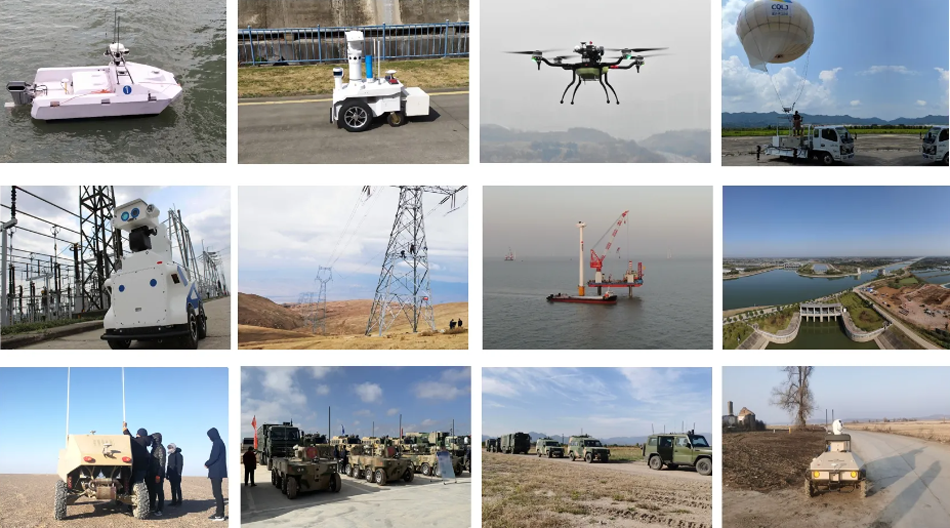 Airborned & Unmanned System Mounted Data Link Radio for Drone or Robot