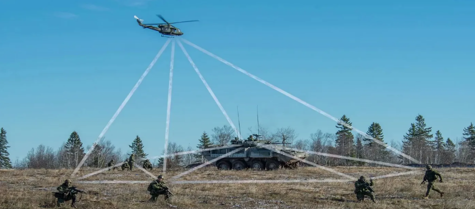 Suntor Tactical Manpack IP Mesh Smart Radio for Video Transmitting in Nlos