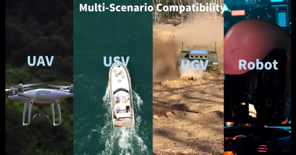 Anti-Interference Uav Data Link 50km 24Mbps Low Latency Transmission Radio for Bvlos