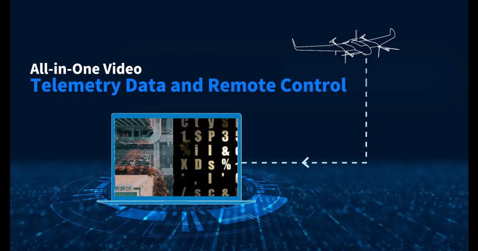 Suntor 50km IP Mesh Radio OEM Digital Drone Data Link for Ugv Wireless Transmitting Video