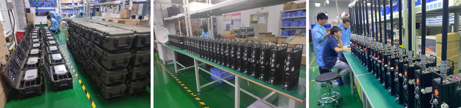 Suntor 5W Tactical Mesh Radios Handheld Video and Ptt MIMO Manet Radio