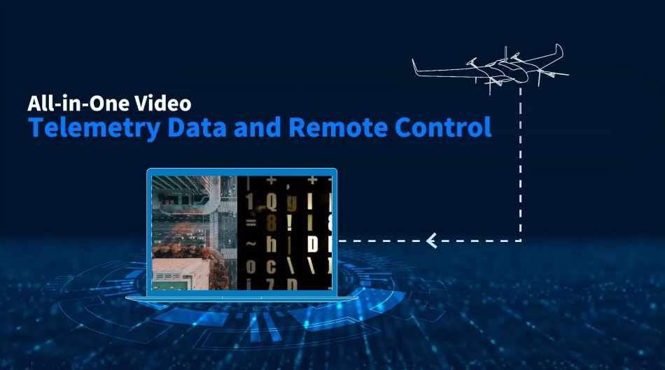 Suntor 180g Uav Drone Data Link Small Size and Light Weight for Critical Uxv Applications