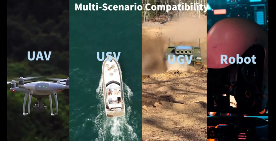 1.4GHz 20km Drone Data Link & Video Downlink Tactical Radio with Wireless Bridge for Uav Fpv and Robotics