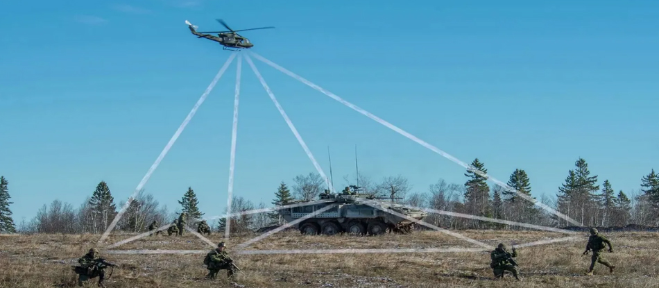 Wireless Transmitter and Receiver IP Mesh Radio Station Full IP Duplex Drone Data Transmission Radio