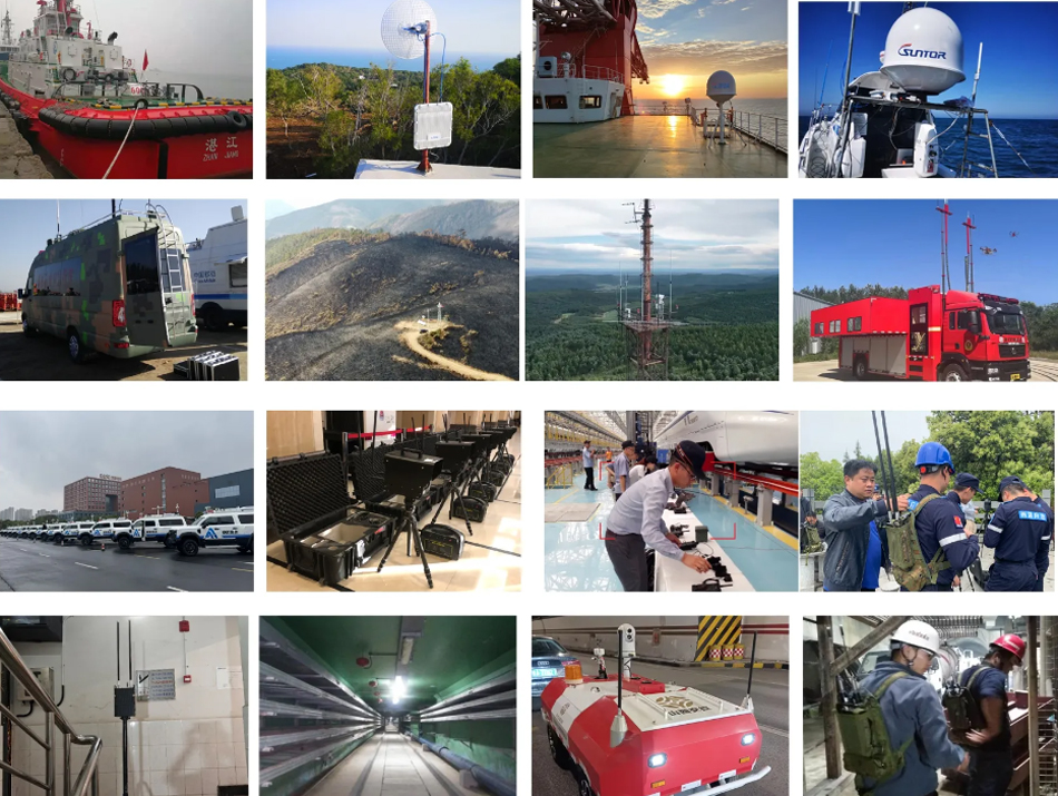 50km Wireless Mesh Vehicle-Mounted Stations Vehicle Bandwidth Data Mesh Radio for IP Network Video Input and WiFi Video