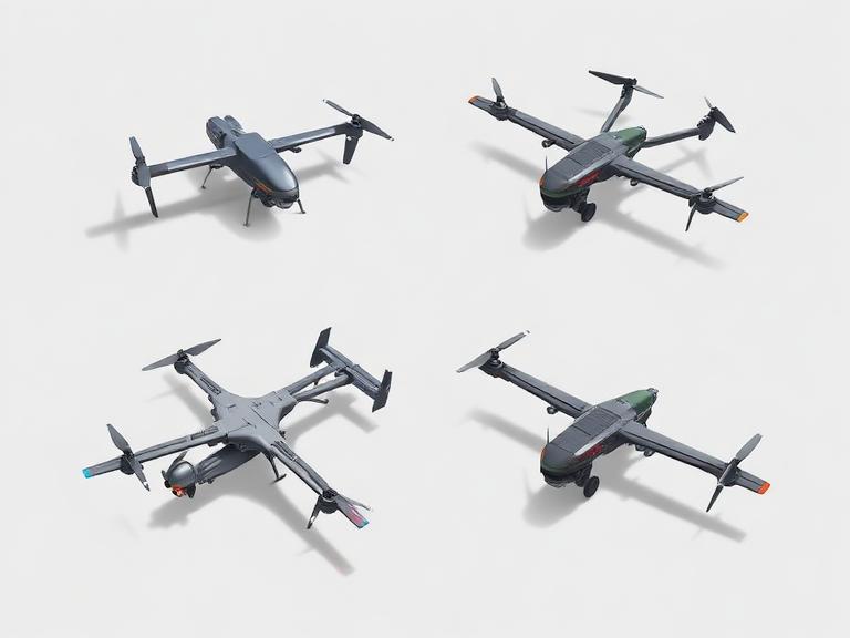 4 Types of Fixed Wing UAV for Industrial Applications