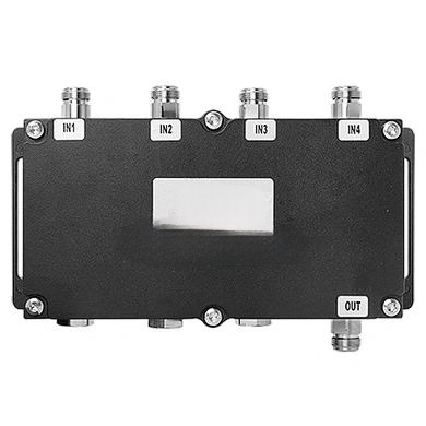 4-In-1-Out-UVA-Hybrid-Combiner-PIM-150dBc-Bridge-with-N-F-Connectors-806-890MHz