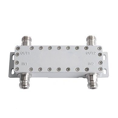 4G-Low-PIM-Wide-band-690-2700MHz-Hybrid-Couplercombiner-2-in-2-out-with-N-Female-Connectors