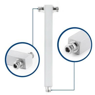 698-3800MHz-RF-New-Gray-Square-2-way-Cavity-Power-SplitterDivider-with-N-Female-Connectors