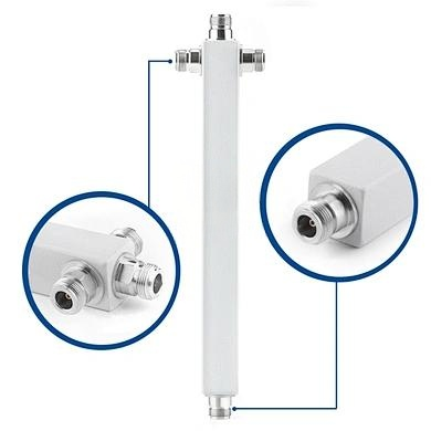 698-3800MHz-RF-New-Gray-Square-3-way-Cavity-Power-SplitterDivider-with-N-Female-Connectors