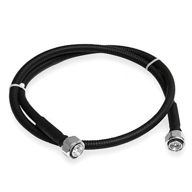 Super-Flexible-Jumper-Cable-38-Coaxial-Cable-4.3-10-Male-to-4.3-10-Male-Customized-Length-0.5m