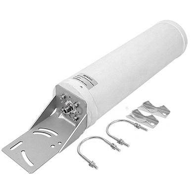 Wideband-outdoor-omni-directional-cylinder-300-6500-MHz-fiberglass-antenna-with-N-female-connector