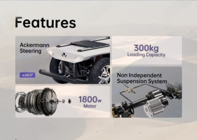 China Moneypro M850 UGV Craftd For Industrial Applications