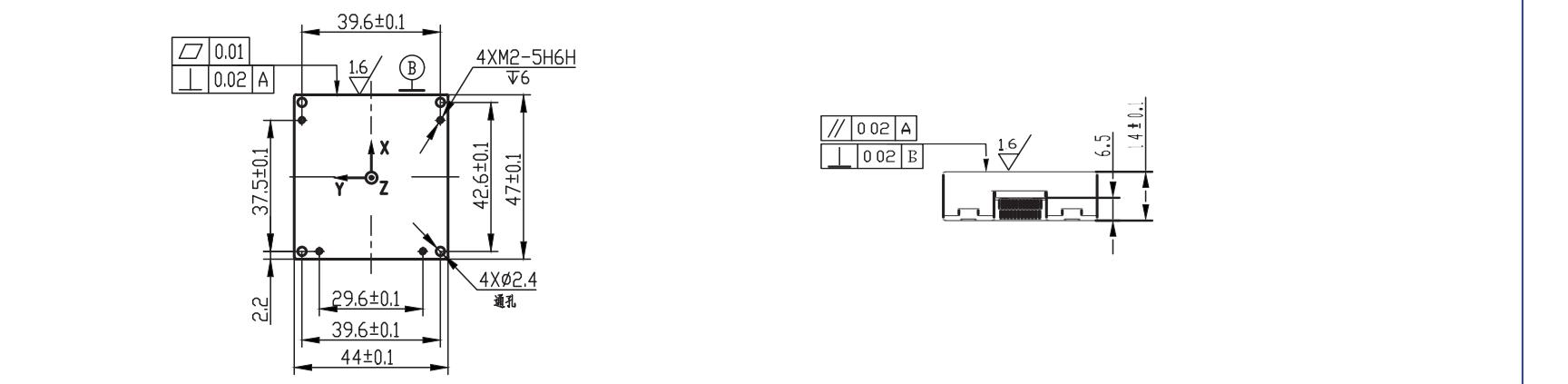 China Moneypro KT-EX9-2-A MEMS Attitude and Heading Reference System (AHRS) Module