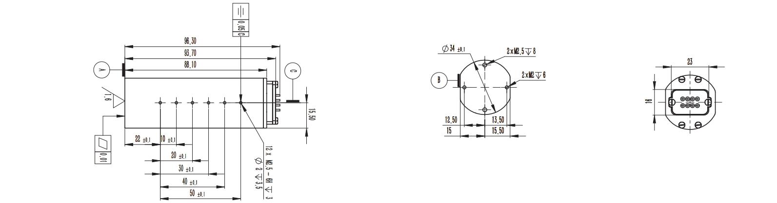 China Moneypro KT-EX7-4 MEMS Attitude and Heading Reference System (AHRS) Module (domestically produced)
