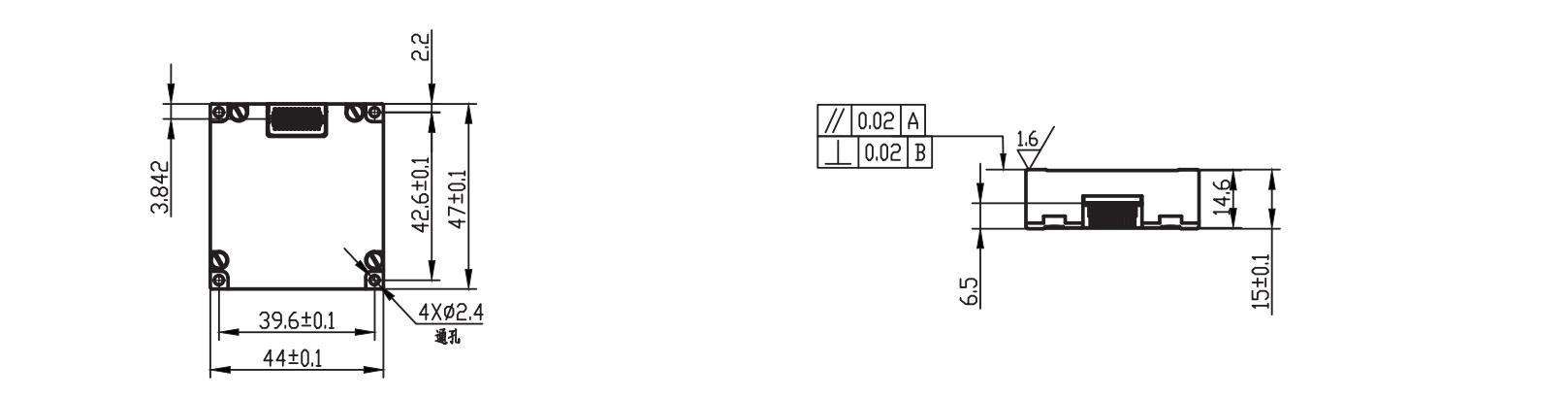 China Moneypro KT-EX9-1 Six-Degree-of-Freedom Inertial Measurement Unit Module