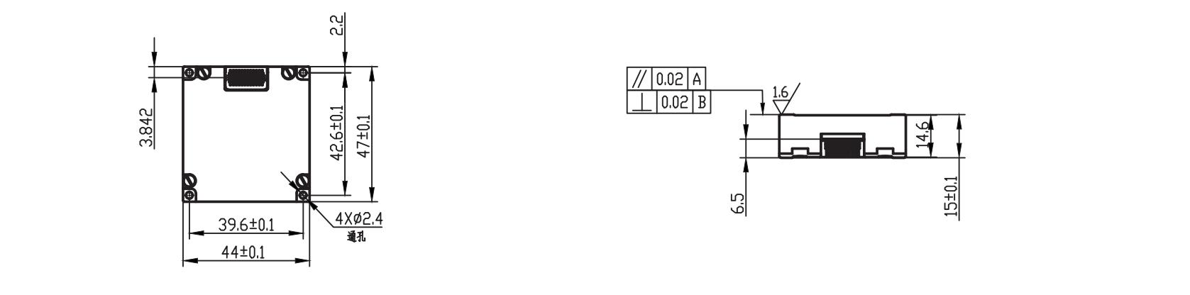 China Moneypro KT-EX9-3-A MEMS Attitude and Heading Reference System (AHRS) Module