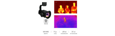 China Moneypro ZIR50T Professional 3-axis High-precise FOC Program with Powerful 50mm Thermal Imager Camera