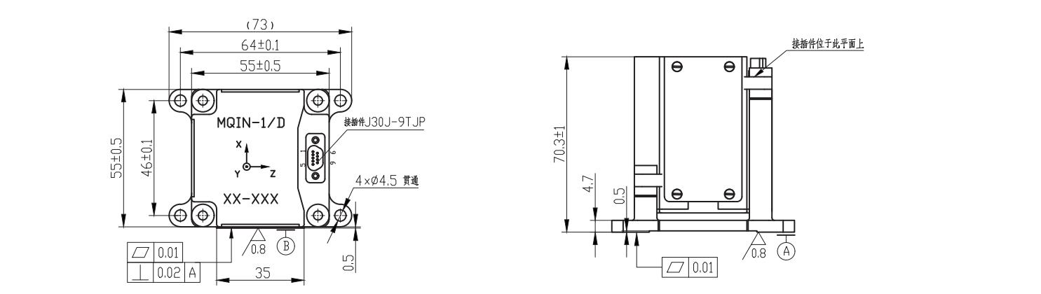 China Moneypro MOPKT-EX6-31 Six-Degree-of-Freedom Inertial Measurement Unit Module