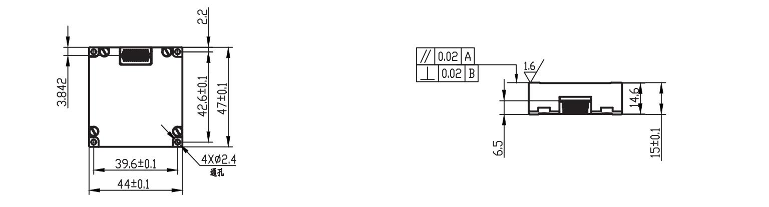 China Moneypro KT-EX9-1-A MEMS Attitude and Heading Reference System (AHRS) Module